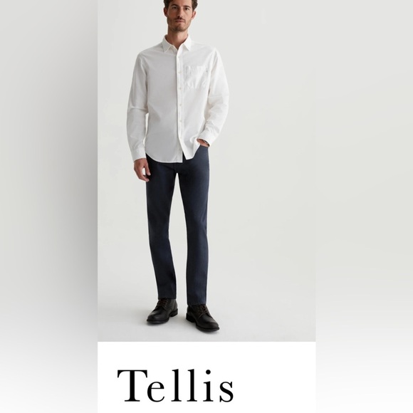 Ag Adriano Goldschmied Other - Adriano Goldschmied heathered black/gray Tellis Modern Slim stretch jeans. 35x34